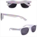 GH6276 Taylor Iridescent Malibu Sunglasses With Custom Imprint
